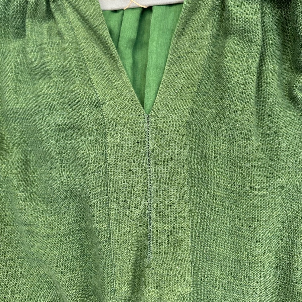 NWT World of Crow Tunic Dress Green and Grey - Picture 5 of 10